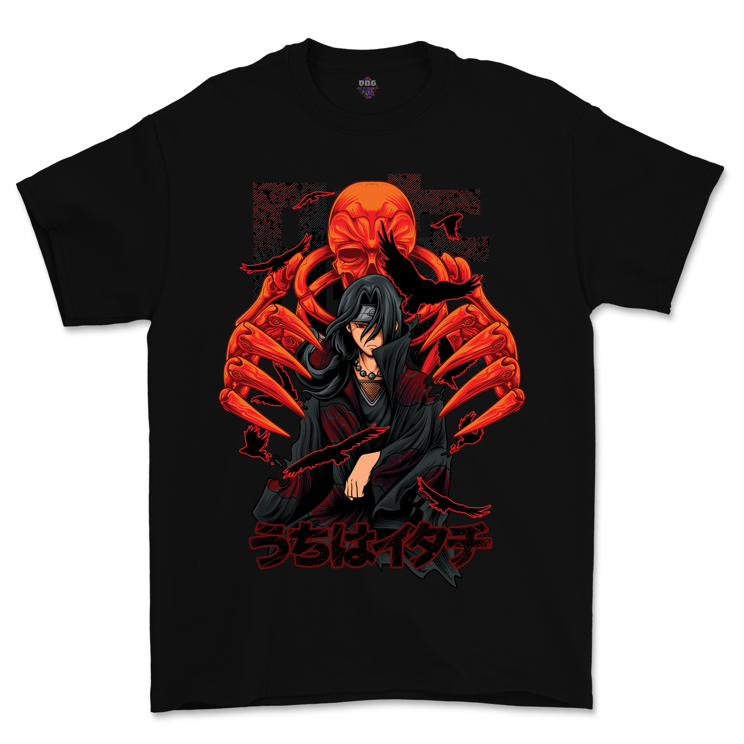 CROW JUTSU - Itachi Uchiha - Graphic Tee