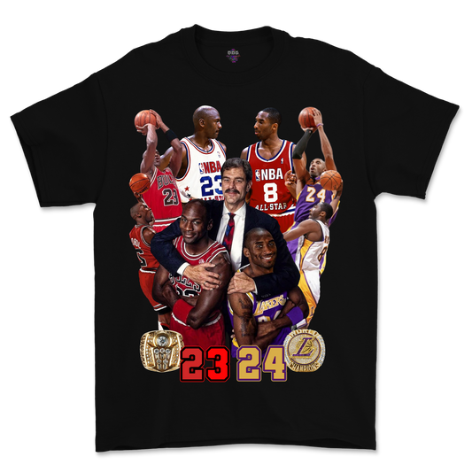 Black mamba x Air Jordan 3 peat - Black Graphic T-Shirt