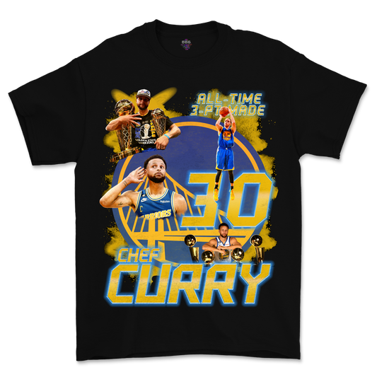 3 Point G.O.A.T Splasher - Steph Curry Graphic T-Shirt