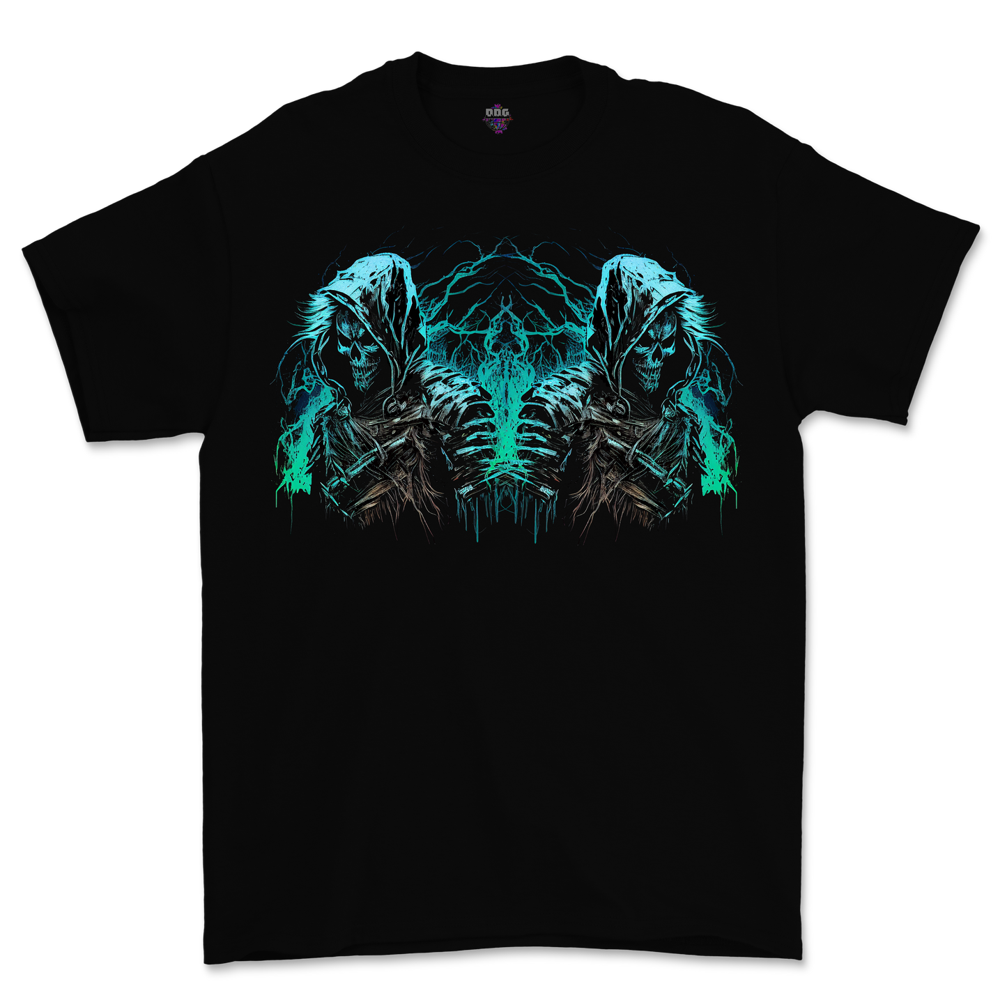 Hooded Reaper Twins - Graphic Tee