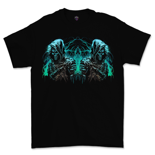 Hooded Reaper Twins - Graphic Tee