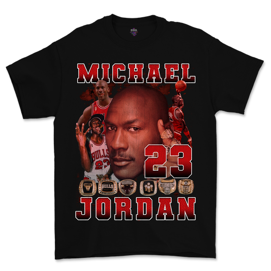 Jordan "3 Peat" Black - Graphic T-shirt