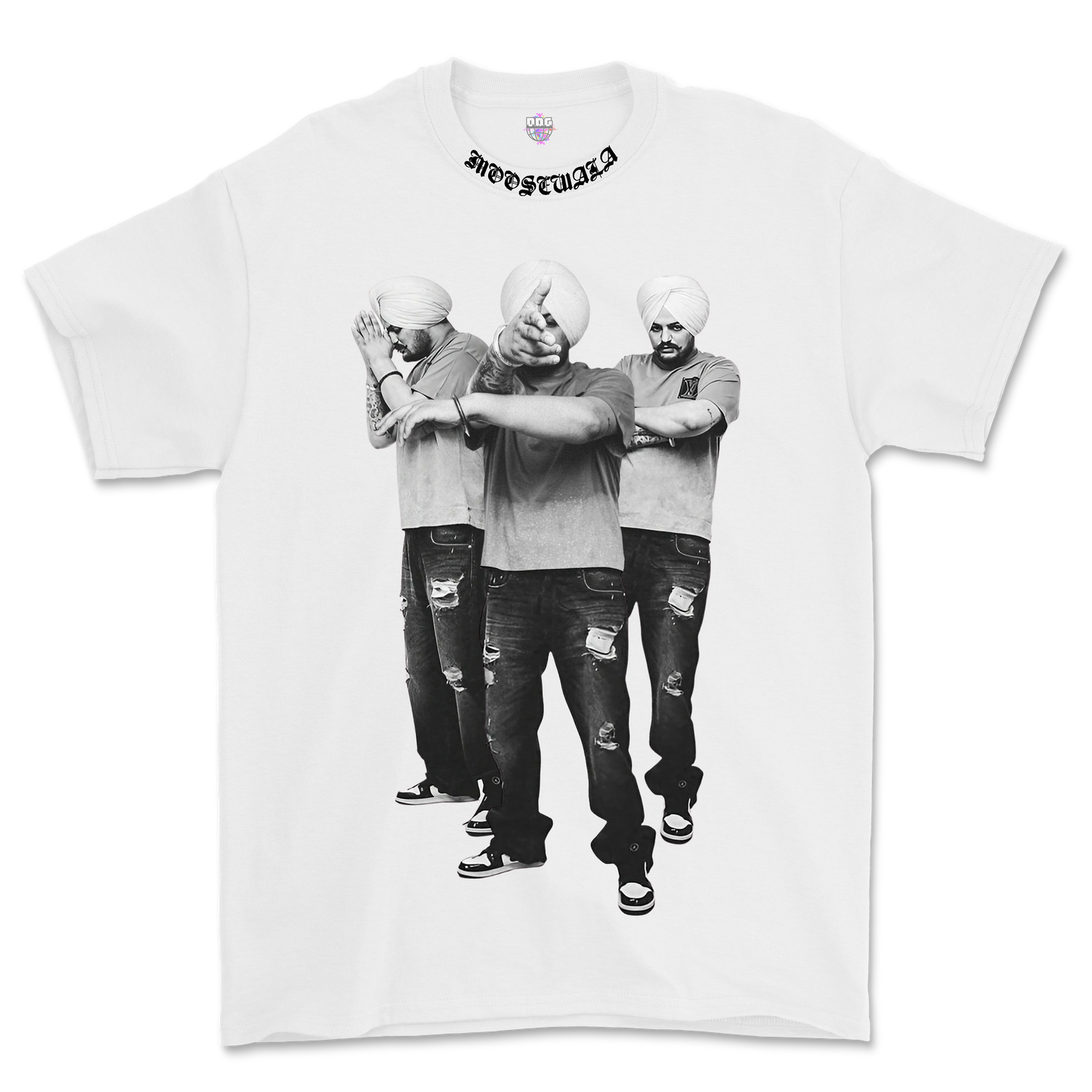 Sidhu Moosewala V2 Dil Da Ni Mada - Front & Back Double Print